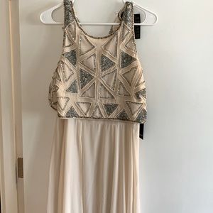 Forever 21 long blush dress- never worn with tags